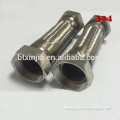 stainless steel wire braided reinforced flexible hose